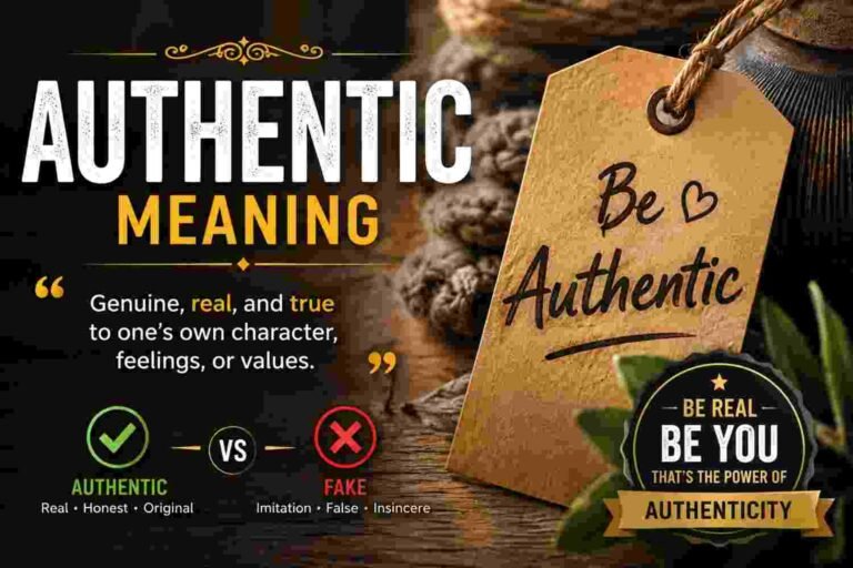 Authentic Meaning