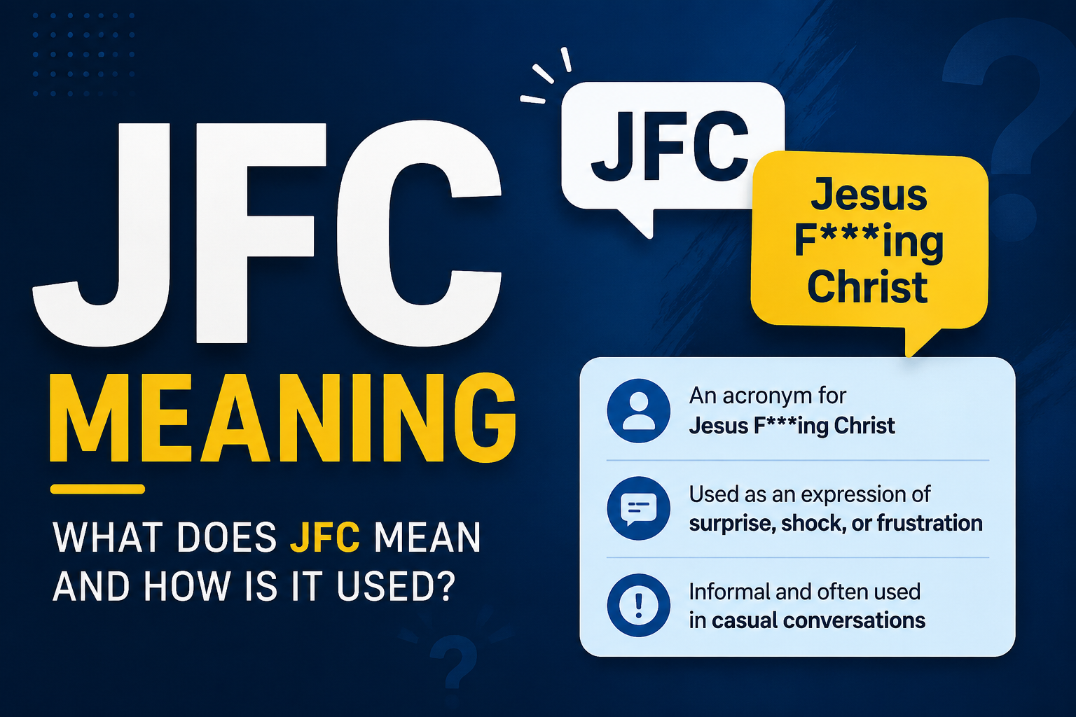 JFC Meaning