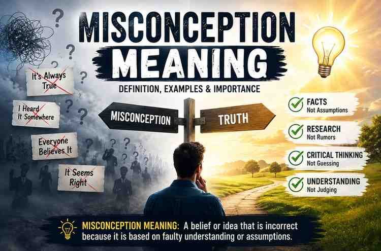 Misconception Meaning