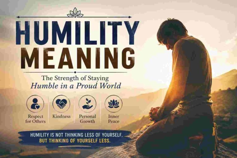 Humility Meaning