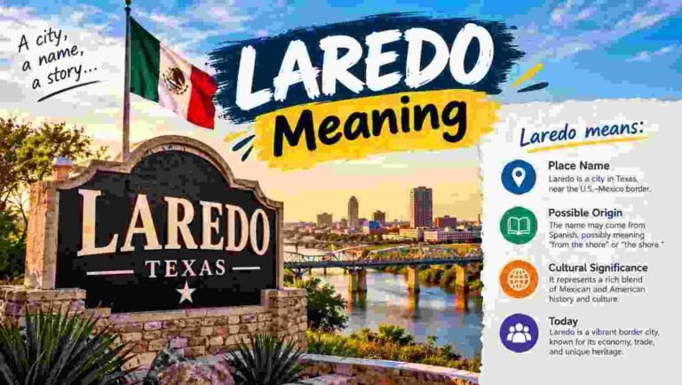 Laredo meaning explained through the history and cultural heritage of Laredo, Spain and Texas
