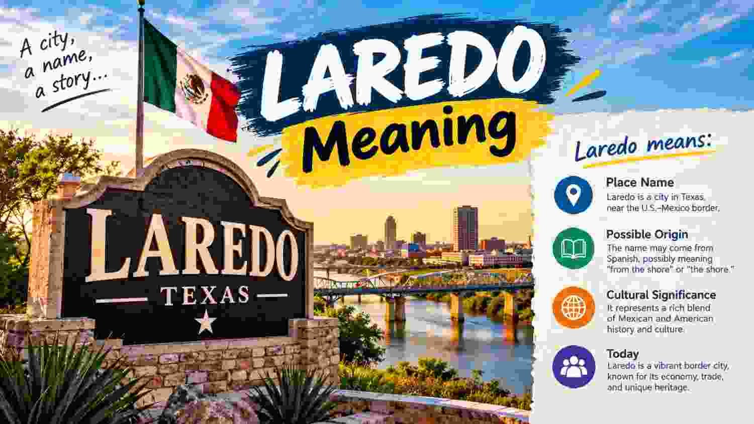 Laredo meaning explained through the history and cultural heritage of Laredo, Spain and Texas