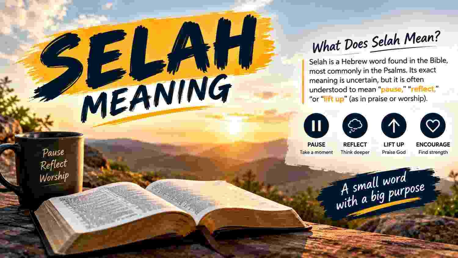 Selah Meaning